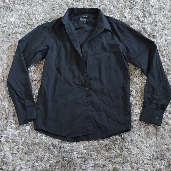 Daniel Ellissa Black Button Up Shirt - Picture 1 of 6